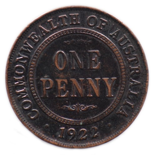 Penny 1922 australie - australie, /