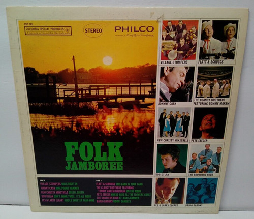 Folk jamboree compilation - folk, lp