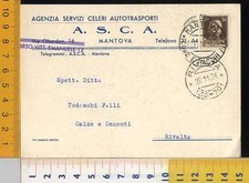 46812] MANTOVA -  COMMERCIALE AGENZIA SERVIZI CELERI AUTOTRASPORTI _ 1934