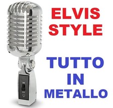 😍 MICROFONO ELVIS VINTAGE