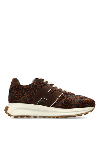 Hogan h641 brown sneakers new - h641,