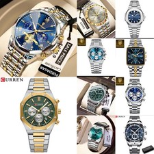 Orologio Uomo Argento Blu