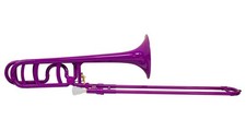 ZO TB-04 Trombone basso tenore in plastica (foro grande) colore: viola
