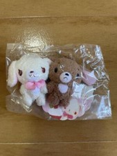 🌸Mascotte coppia coniglietti di zucchero♡Con catena a sfera, mai aperta🌸GIA...