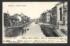 MILANO - Naviglio grande -F/P- V (primi'900) -  (CARTLOR 173)