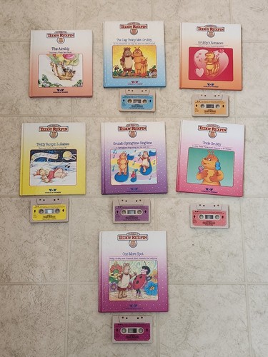 Lot teddy ruxpin books - of,