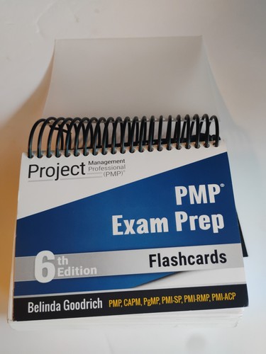 Pmp exam prep flashcards by - pmp, 6e