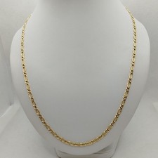 Collana oro 18k catena maglia