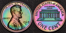 1969 proof lincoln 1 - proof,
