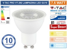 10 LAMPADINA FARETTO SPOTLIGHT