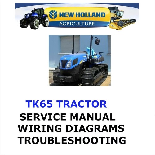 New holland tk65 trattore - new,