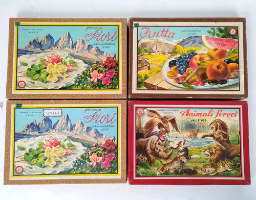 Lotto scatole timbri - timbri, vintage