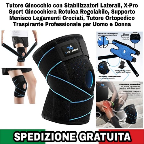 Tutore ginocchio con - ginocchio,