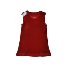 Maglia Intima Rete Smanicata Ciclismo Cycling Underwear Rossa Taglia Unica