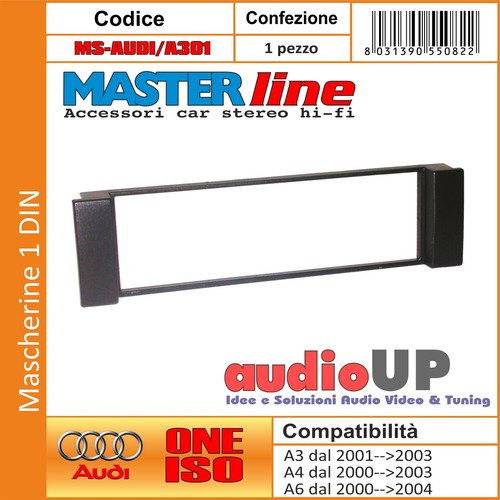 Mascherina autoradio din - mascherina, 1