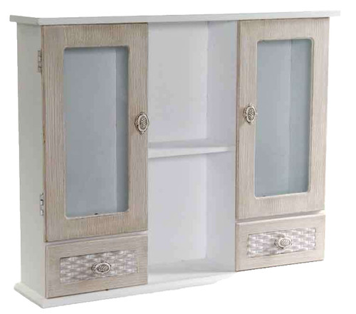 Vetrina pensile parete bagno - vetrina,