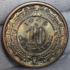 10 CENTAVOS 1946 MESSICO