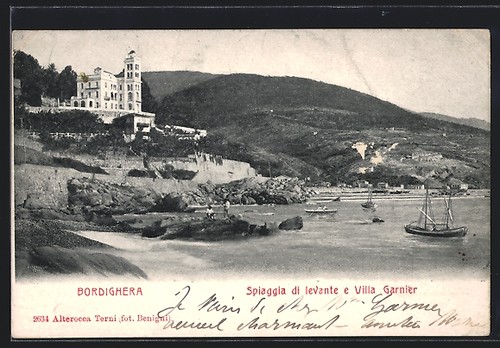 Bordighera spiaggia di - bordighera,,