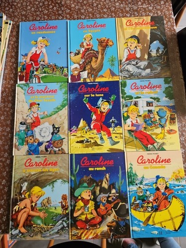 Lot livres caroline - de,