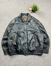 Vintage leather bomber aviator - vintage,