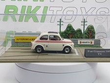 Fiat 500 Giannini TV Universal Hobbies 1/43 Avorio