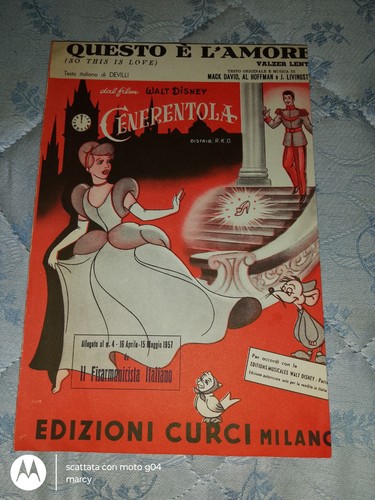 Raro spartito 1957 - ,
