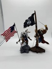 Edward & Connor Kenway Statue Figurine Assassin’s Creed 3 III & Black Flag