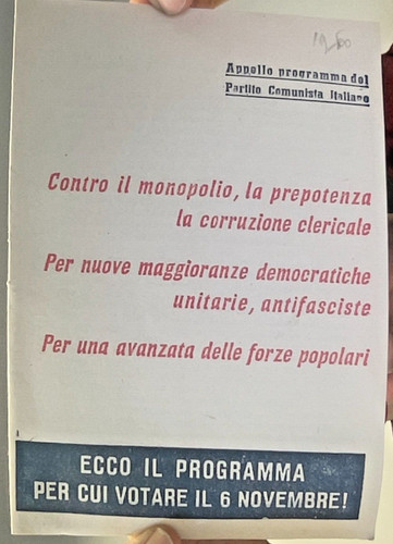 Partito comunista opuscolo - partito,