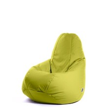 Avalon - Pouf Poltrona Sacco media M Jive, Puffo Made in Italy (68x107cm)