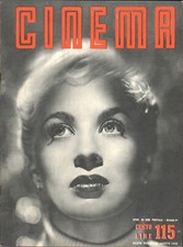 Rivista CINEMA anno 1953 n. 115 del 15 Agosto