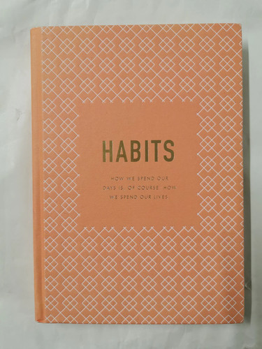 Habits journal from kikki - habits,