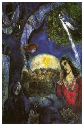 Around her artist marc - her, chagall