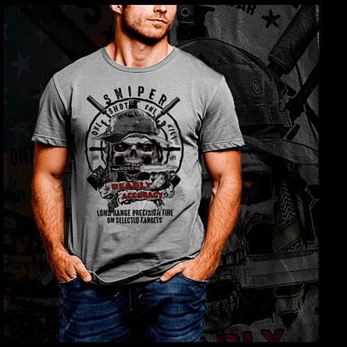 Shirt cecchino militare - t-shirt,