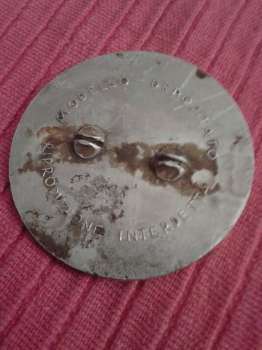 Spilla medaglia fregio - spilla ,
