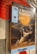 librogame  LA MONTAGNA INSANGUINATA n.26 Lupo solitario  1°edizione 1997  ottimo