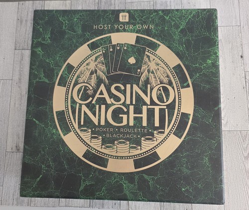 Casino night host - host, own