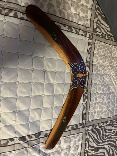 Boomerang aborigeno legno - boomerang,