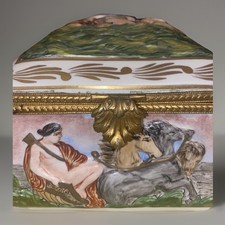 Capodimonte scatola quadrata - capodimonte,