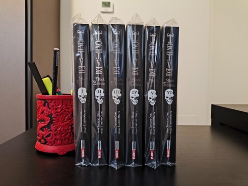 Death note black edition - death,