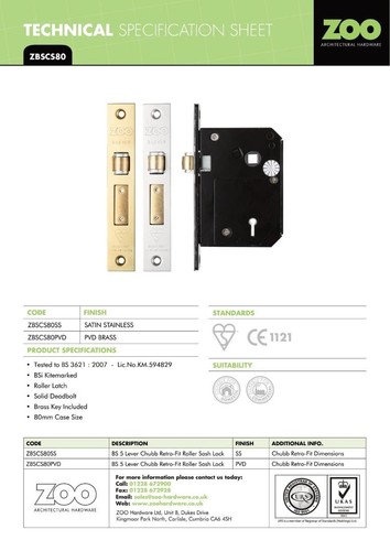 Zoo hardware british standard - hardware,