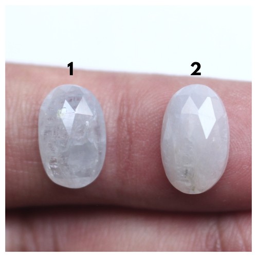 Cabochon ovale sfaccettato