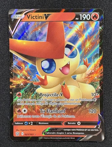Carte pokémon victini v - pokémon,