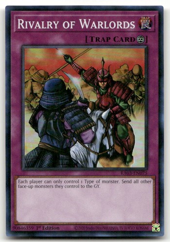 Rivalry warlords - of,