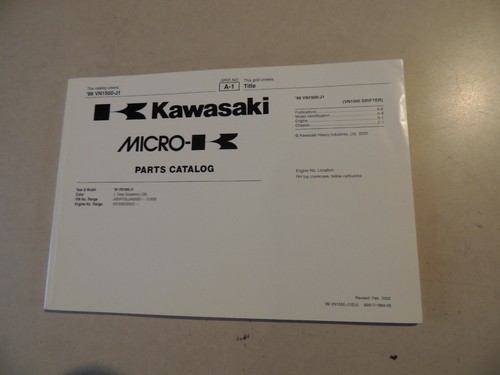 Parts catalog kawasaki - parts,