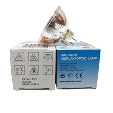 OSRAM 64620 Lampada Endoscopio 15V150W Microscopio Lampadina Alogena Display Lampada 500 Ore