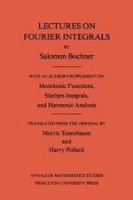 LECTURES ON FOURIER INTEGRALS