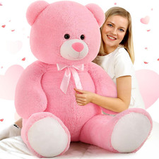 Orso Peluche Gigante Rosa
