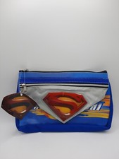 SUPERMAN ASTUCCIO PORTAPENNE SCUOLA VINTAGE NUOVO !!