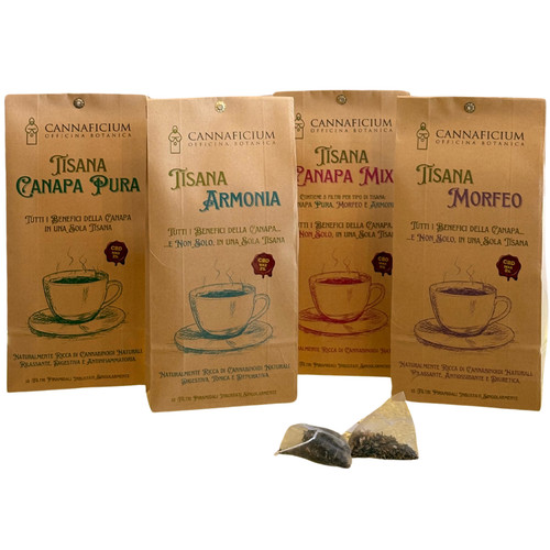 Tisana alla canapa - tisana, infuso