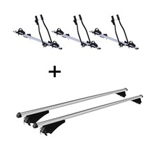 3 portabici Sagittar + porta